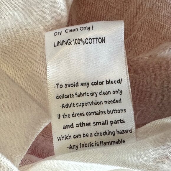 NEW Oh Shana! Gingerbread Apron Style Dress 7/8 - Picture 10 of 12